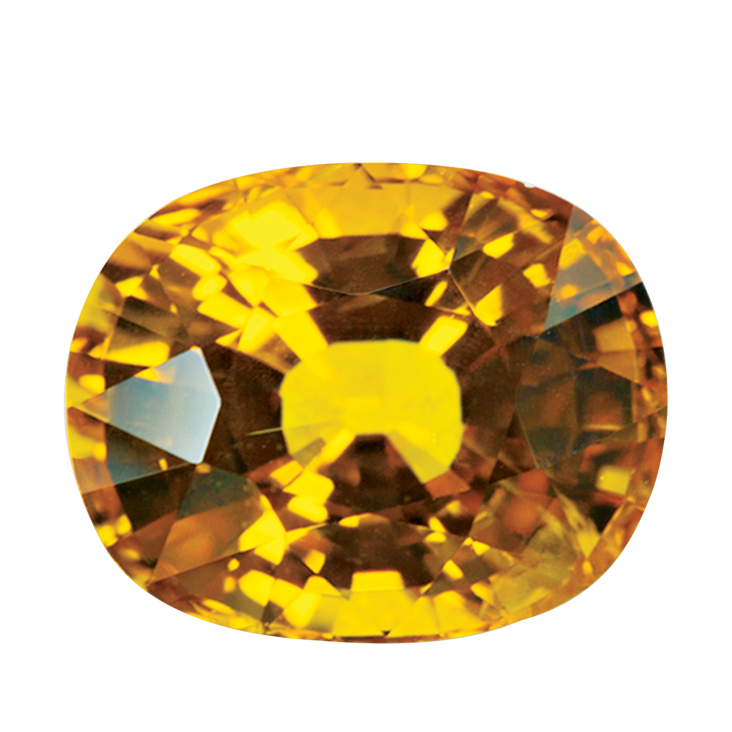 golden sapphire stone